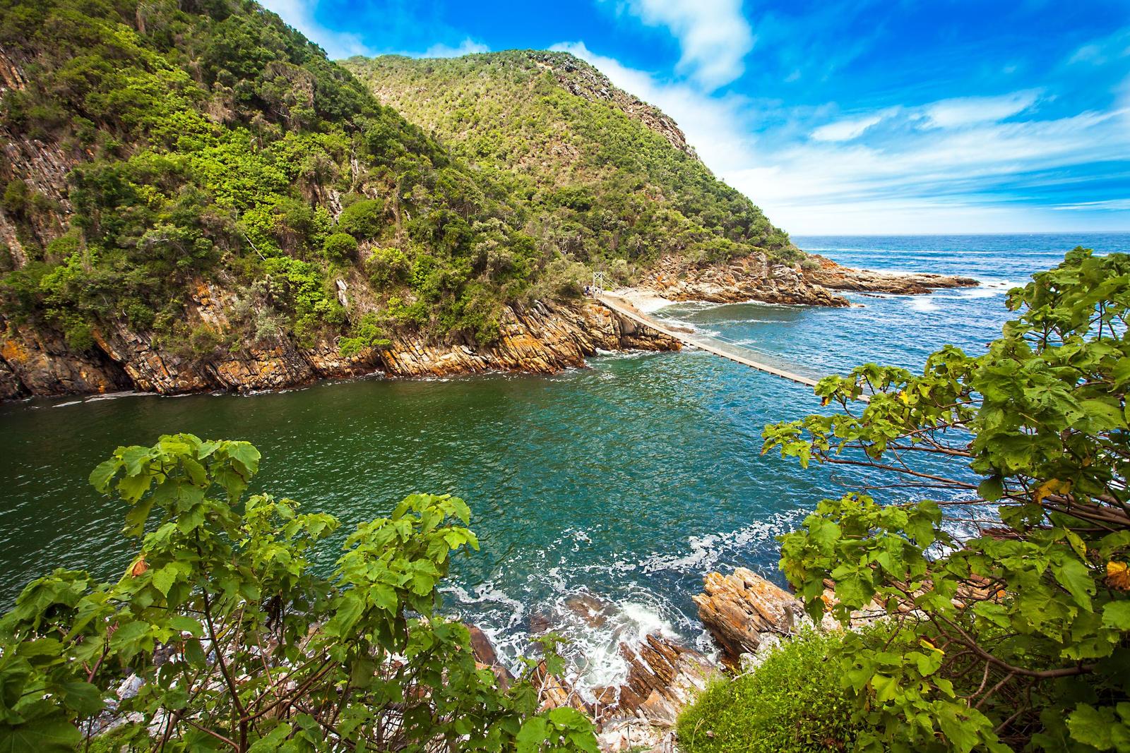 Mountain scenery in the Kouga / Tsitsikamma region near Storms River